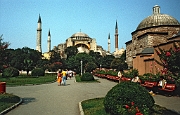 Hagia Sophia ist heute als Museum eingerichtet